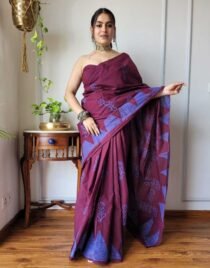 Shriyyum Brings Mul Silk Saree